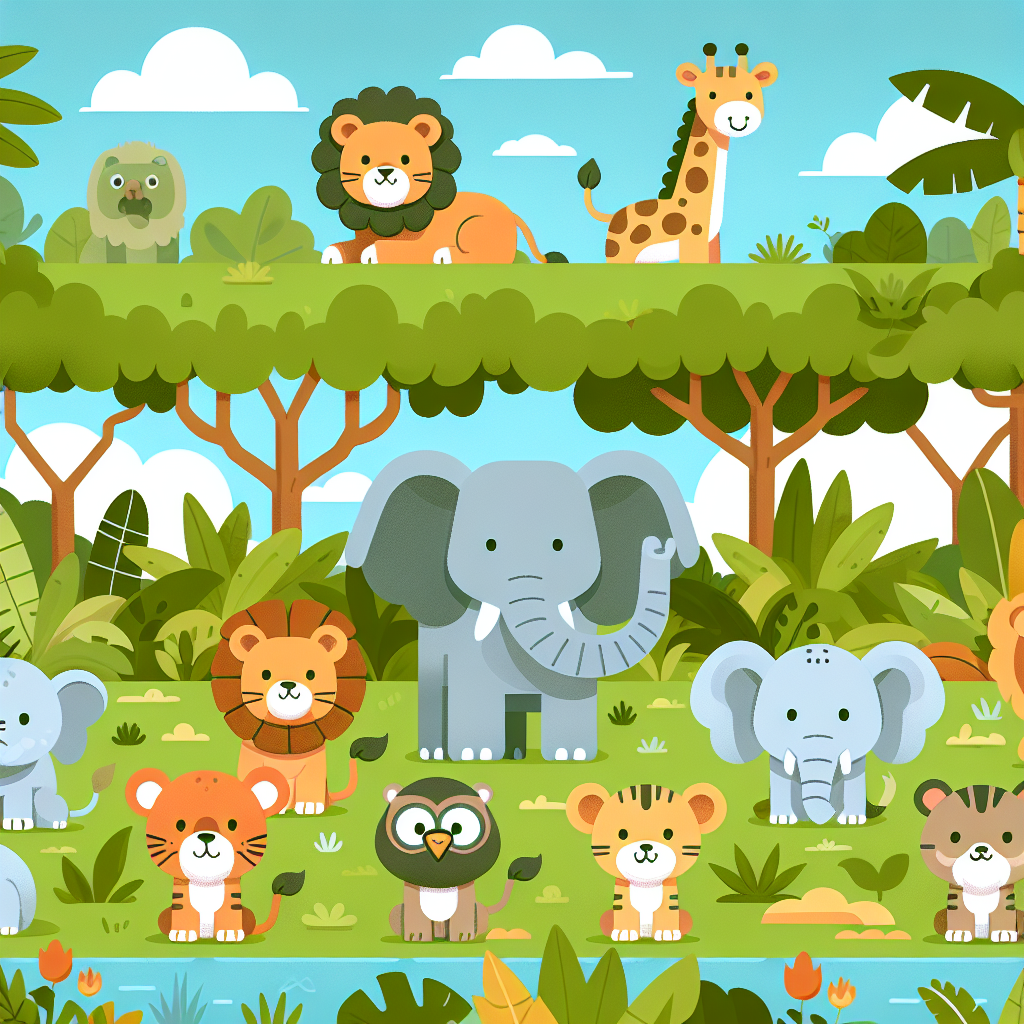 Jungle Safari Showdown Paint By Diamond