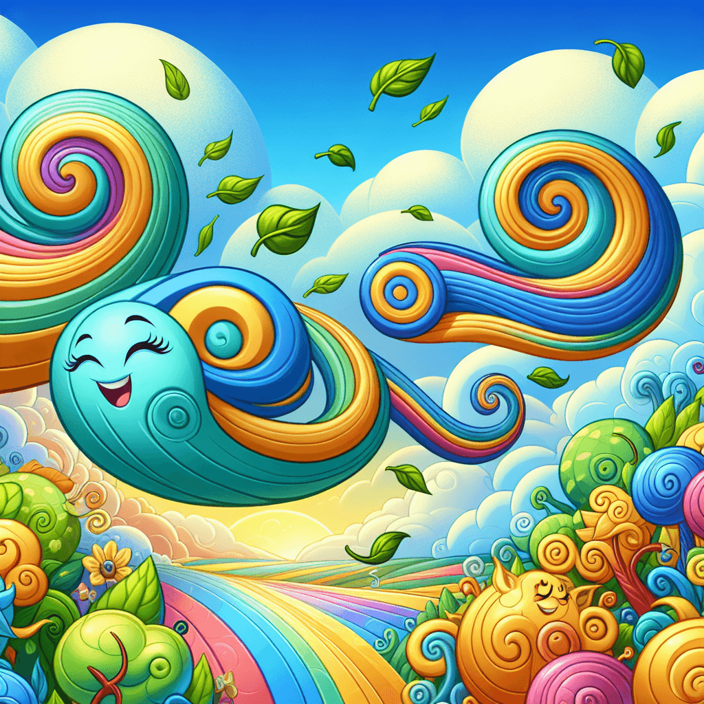 Wondrous Whirlwinds Paint By Color