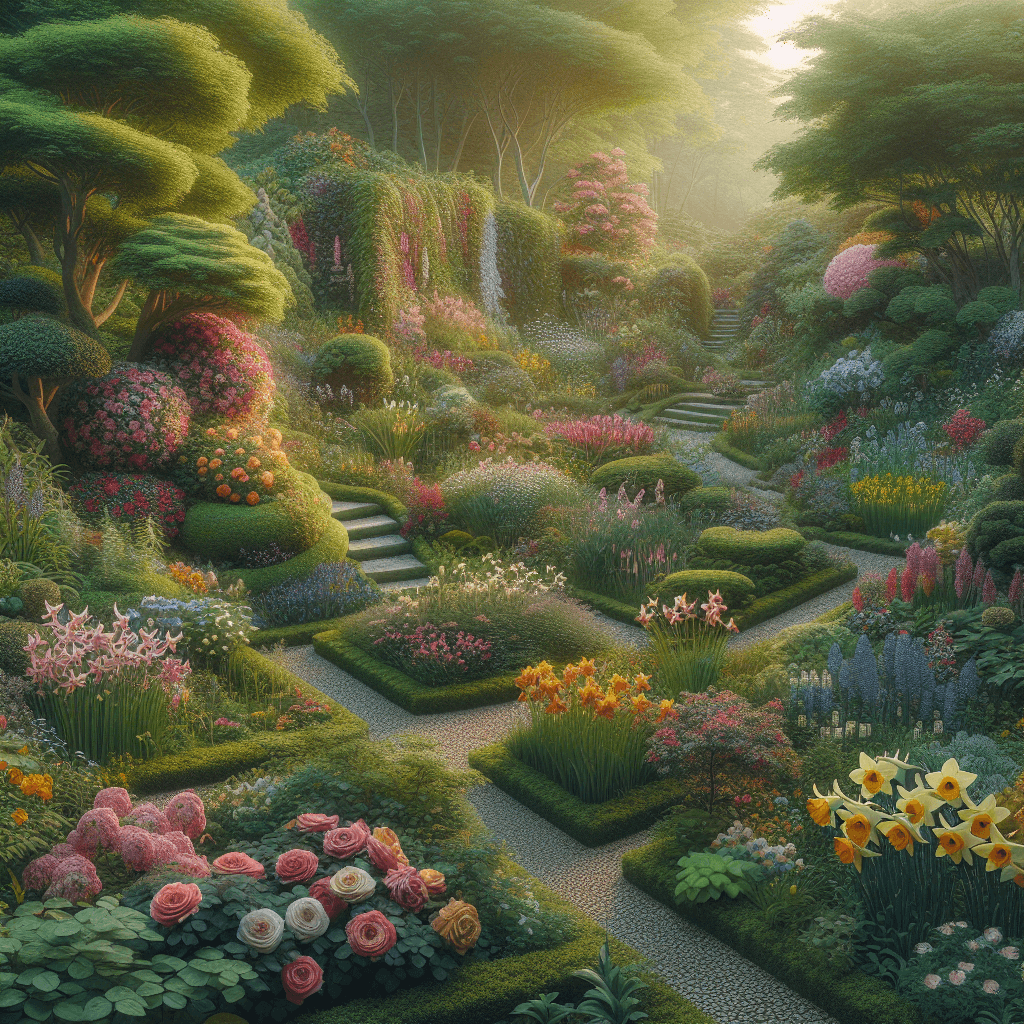 Charming Garden Whispers Paint By Diamonds