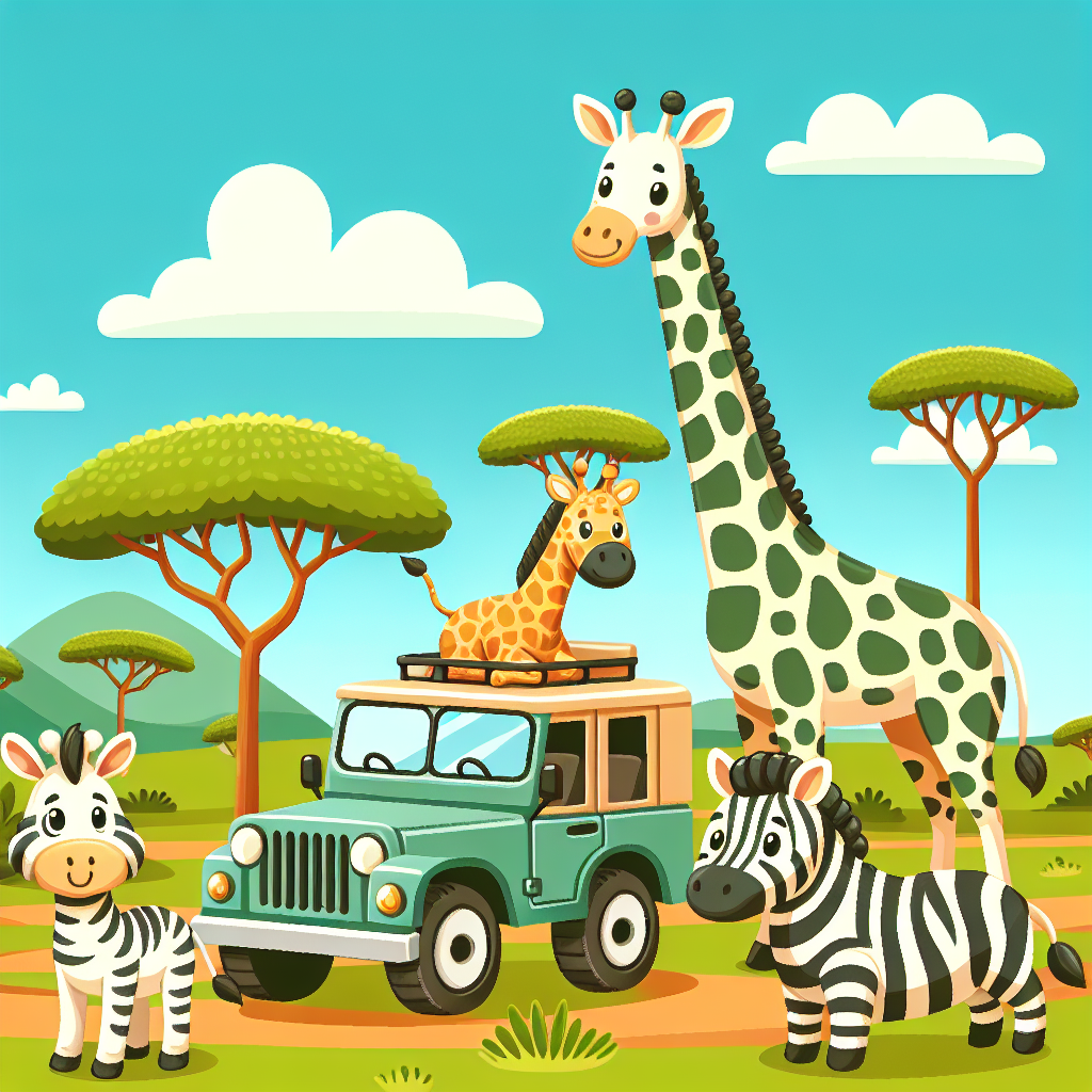 Friendly Neighborhood Safari DIY Paint By Diamonds