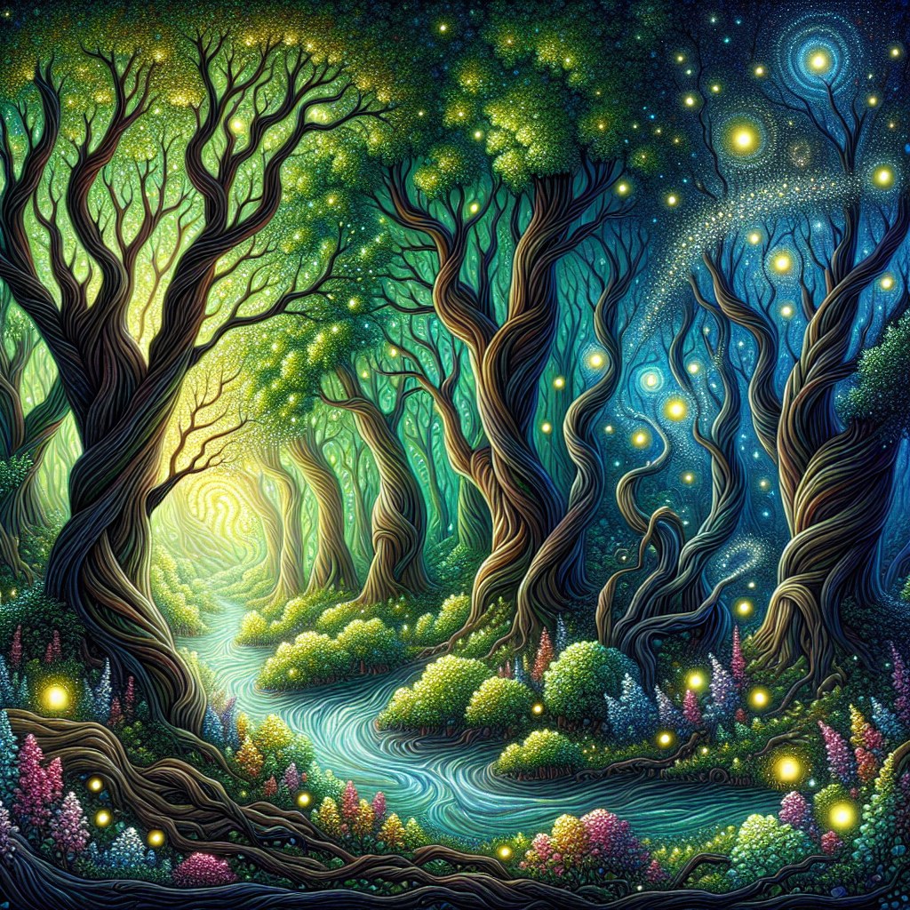 Whimsical Forest Realm Painting Diamond Kit