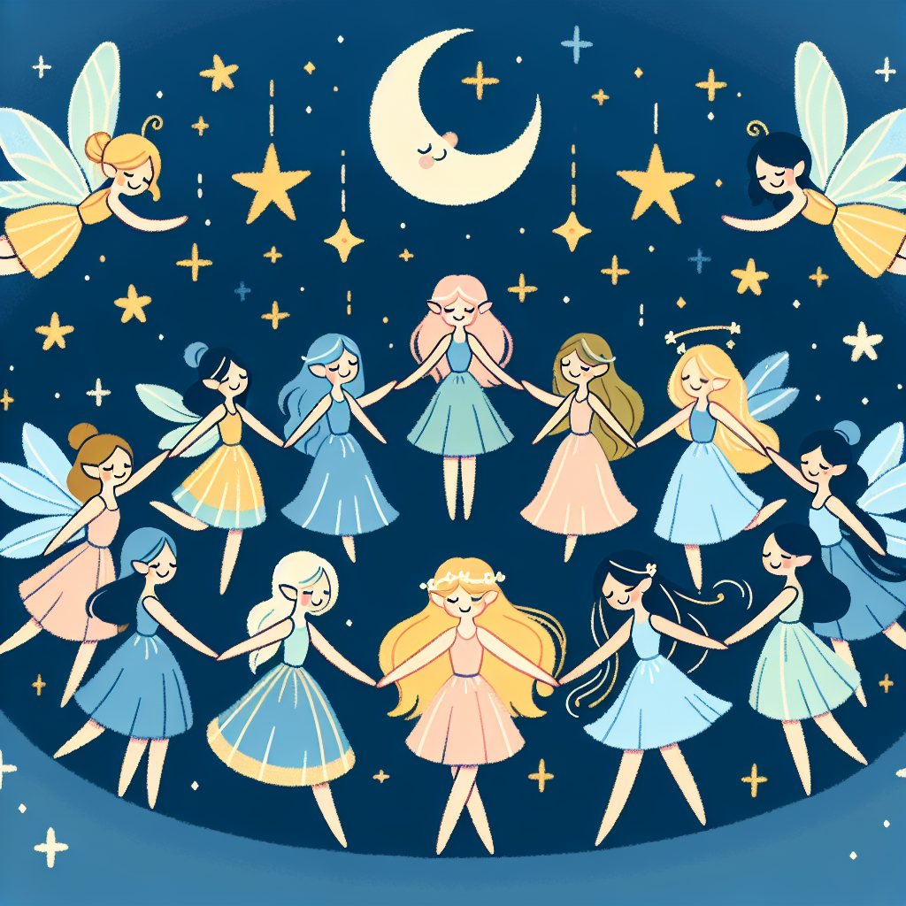 Starlit Fairy Dance Paint By Diamond
