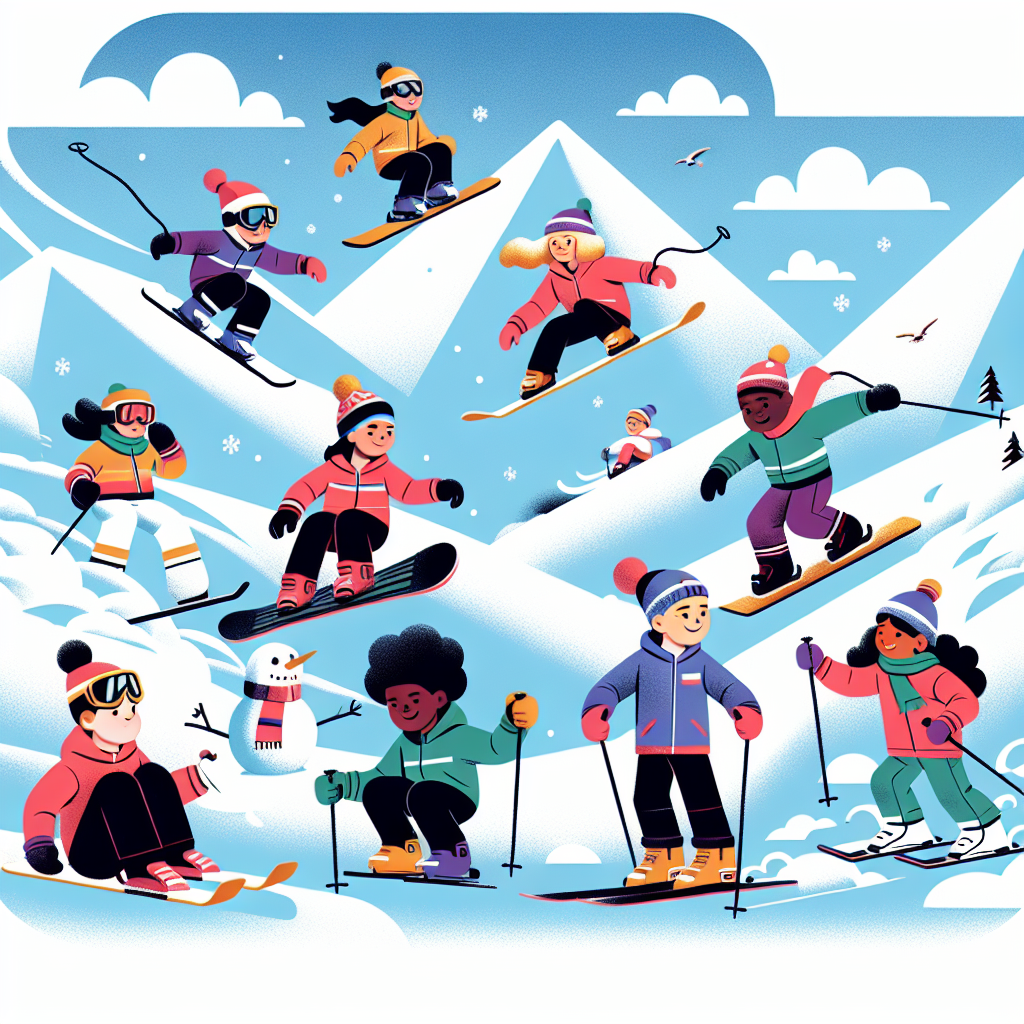 Winter Sports Adventure Diamond Painting