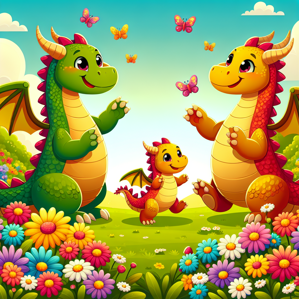 Dancing Dragon Family Painting By Diamonds Kit