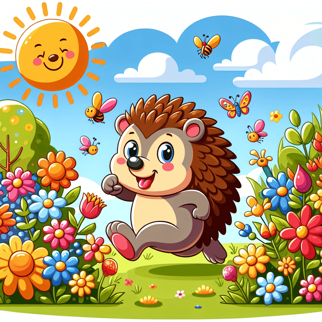 Cheery Hedgehog Painting By Diamonds Kit