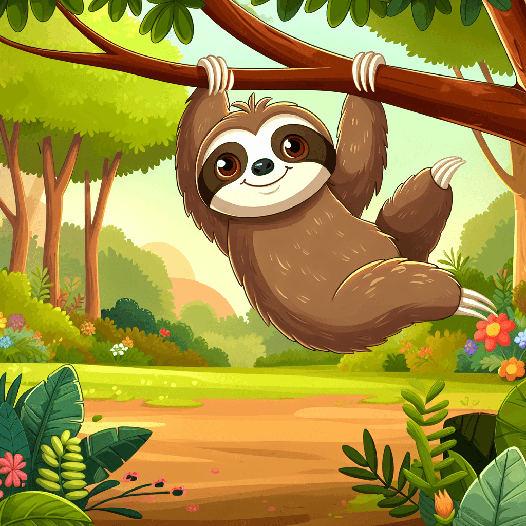 Adventurous Sloth 5D DIY Paint By Diamond Kit – Original Paint By Diamond