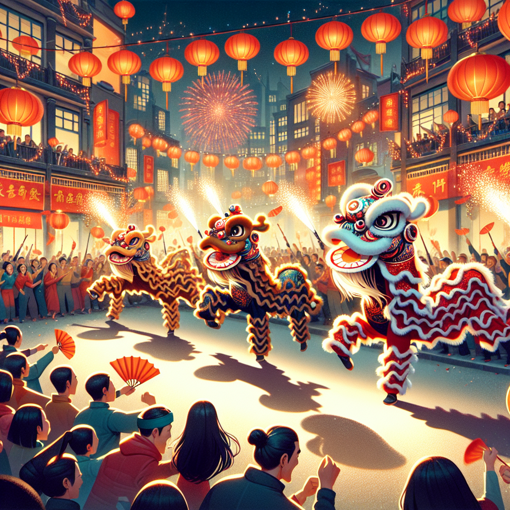 Chinese New Year - Various Locations Paint By Diamonds Kits