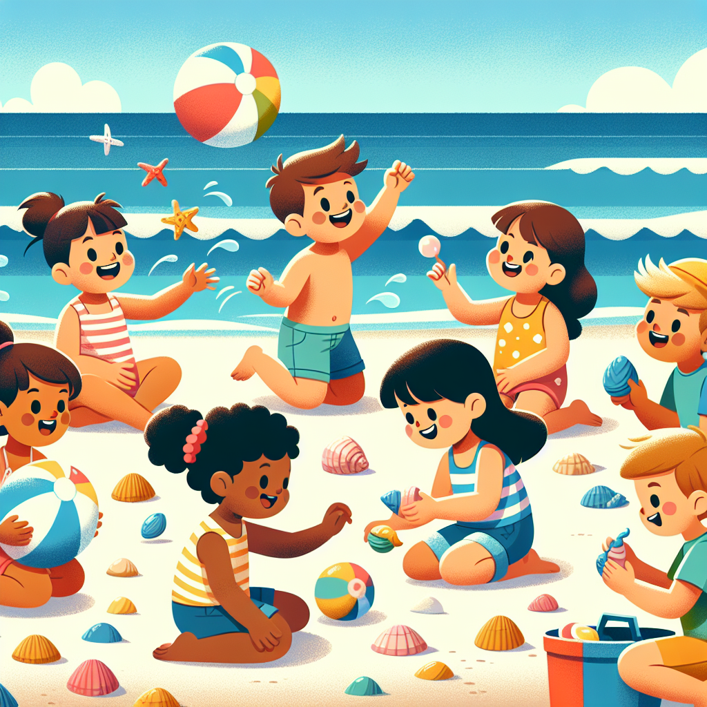 Beach Party Fun Paint By Color