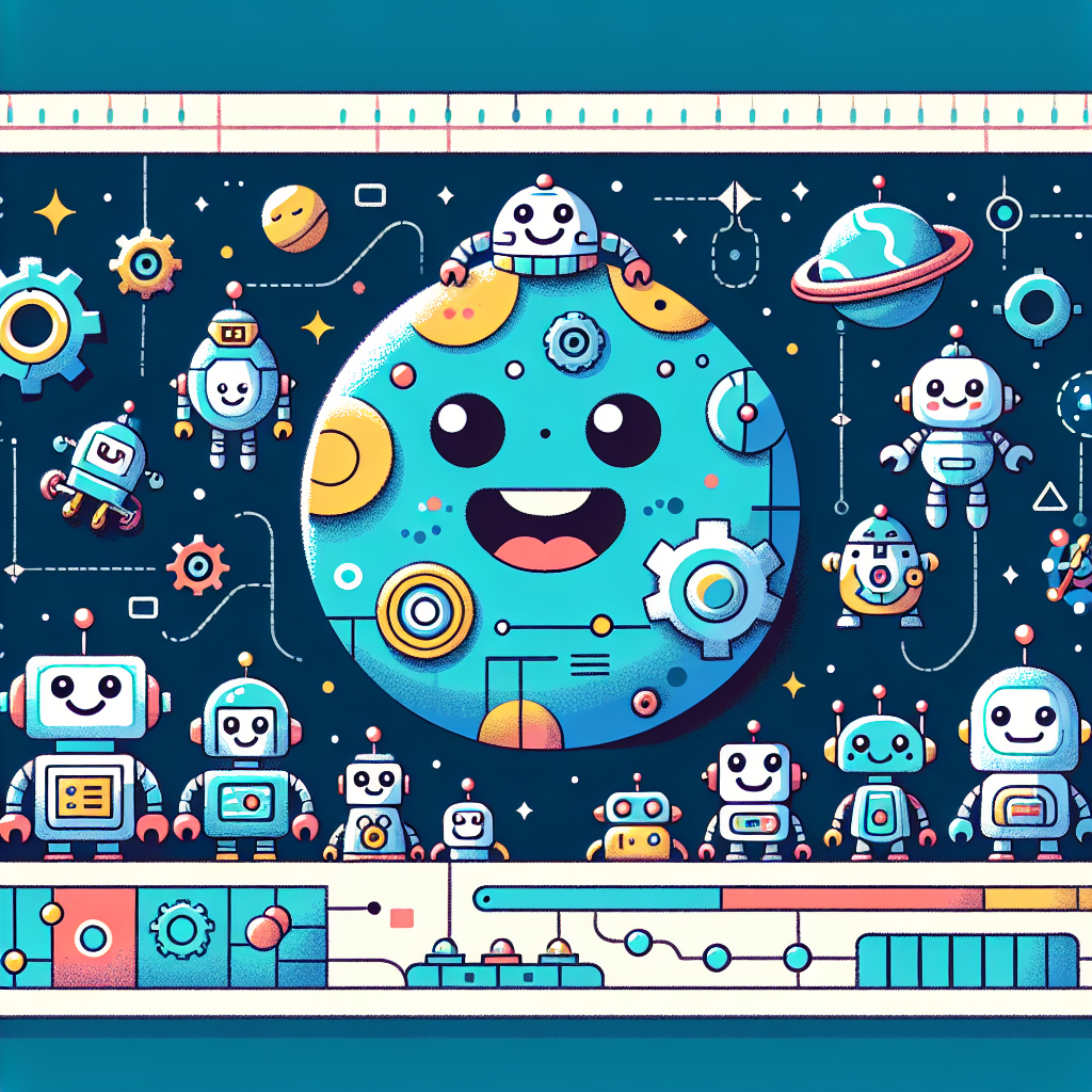 Robot Planet Discovery DIY Paint By Diamonds