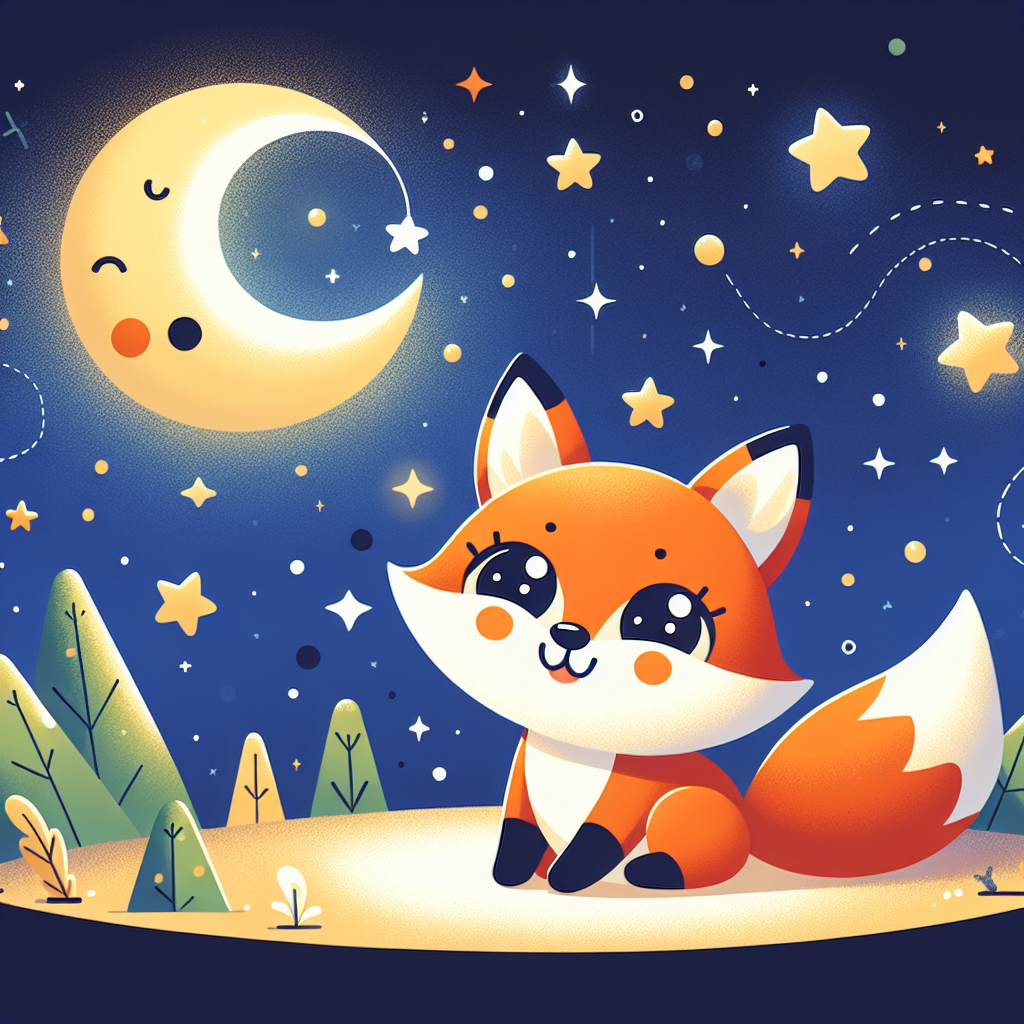 Starry Night Fox Paint By Diamonds