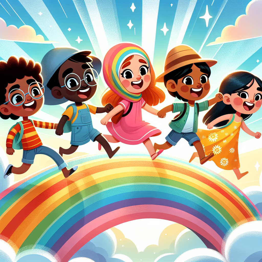 Bright Rainbow Adventures Paint By Color