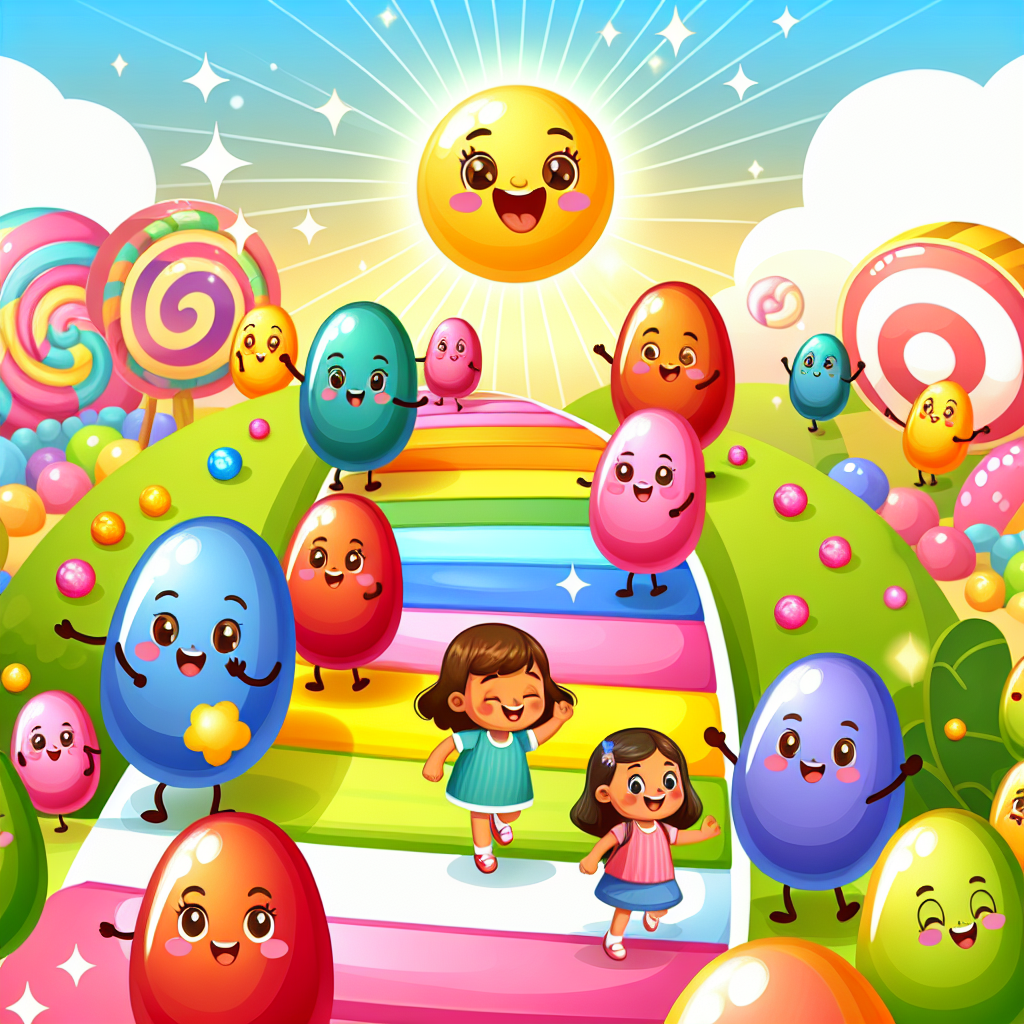Jubilant Jellybean Journey Paint By Diamond