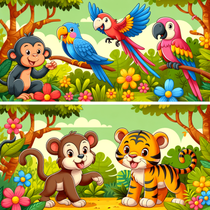 Joyful Jungle Expedition Paint By Diamonds