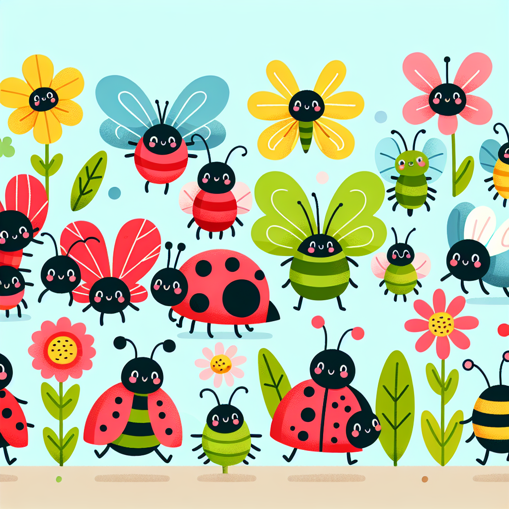 Cuddle Bug Parade Painting By Diamonds Kit