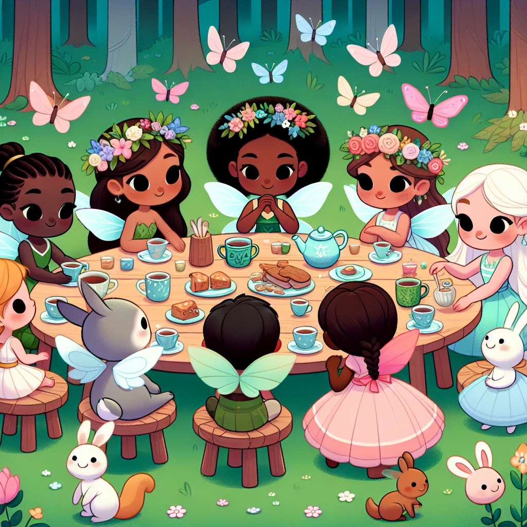 Enchanted Tea Party Painting Diamond Kit