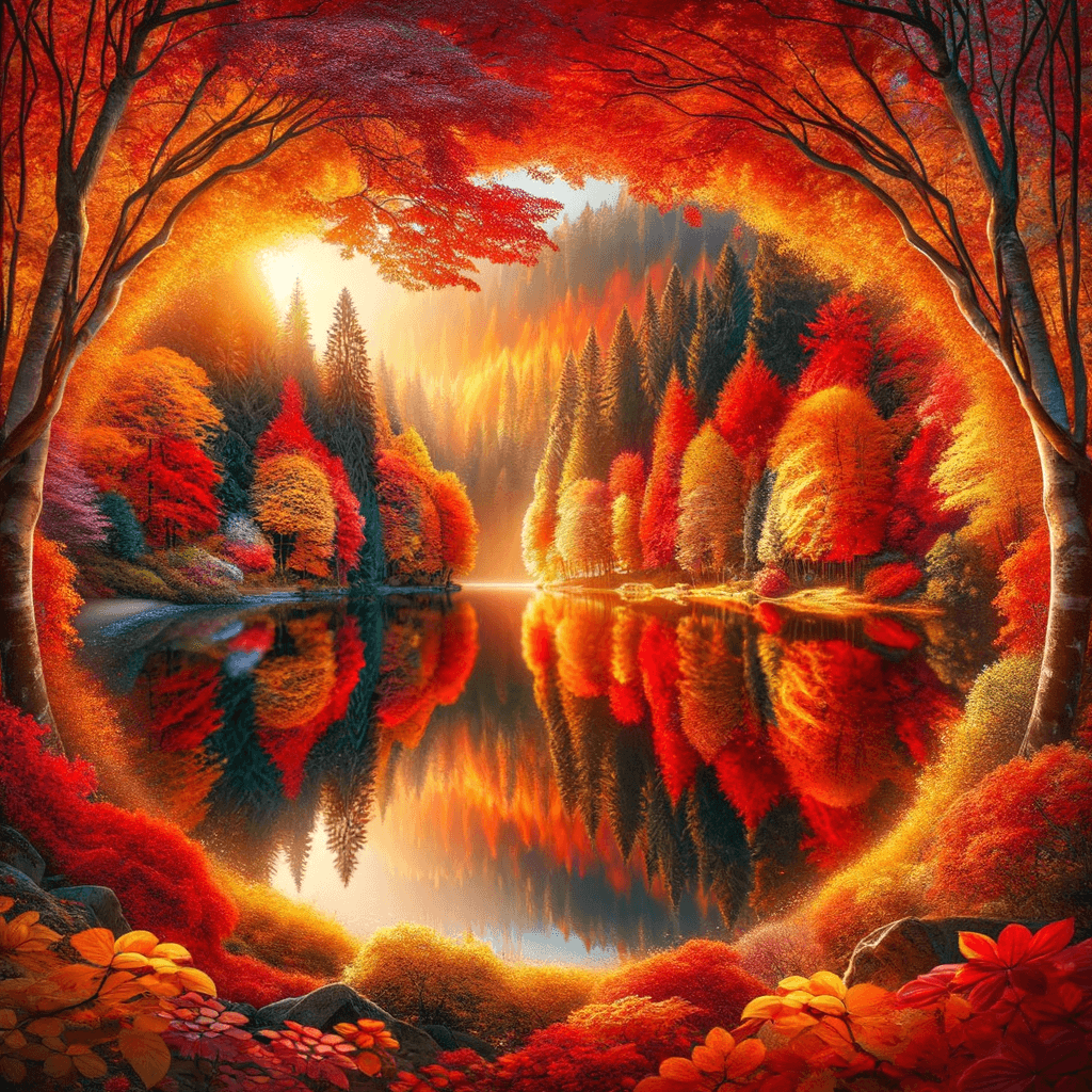 Autumn Reflections Paint By Diamonds