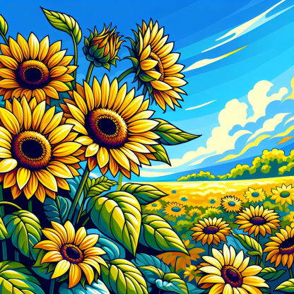 Rays Of Happiness Painting By Diamonds Kit