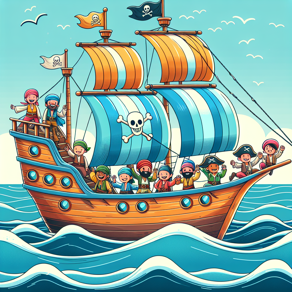 Adventurer's Pirate Ship Paint By Diamonds Kits