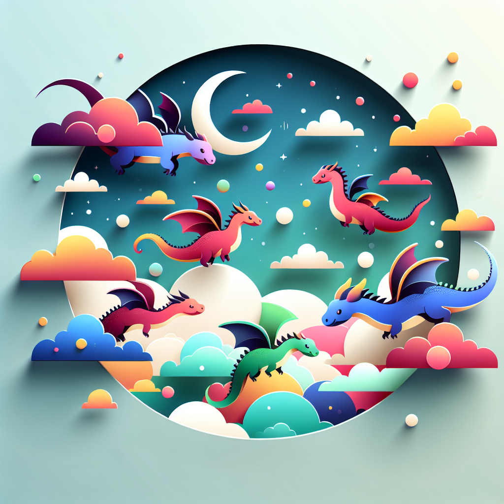 Dazzling Dragon Dreams Paint By Diamonds Kits