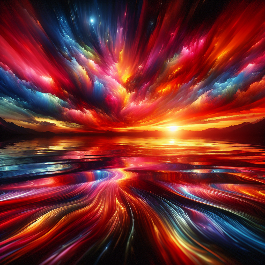 Fiery Sunset Symphony DIY Paint By Diamonds