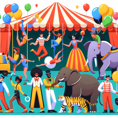 Circus Carnival Fiesta Paint By Diamonds