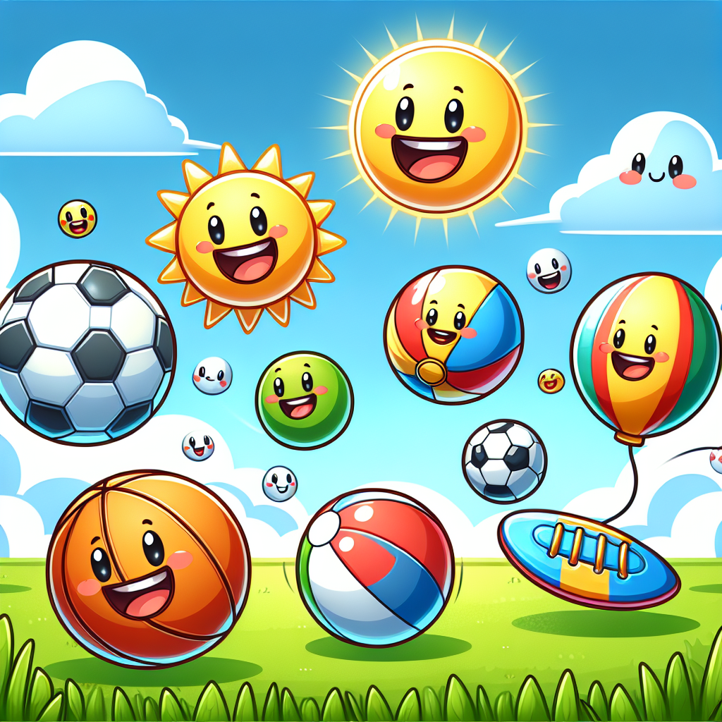 Bouncing Ball Friends Paint By Diamonds Art
