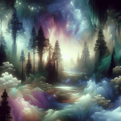 Fantasy Forest Realm Paint By Diamonds Art