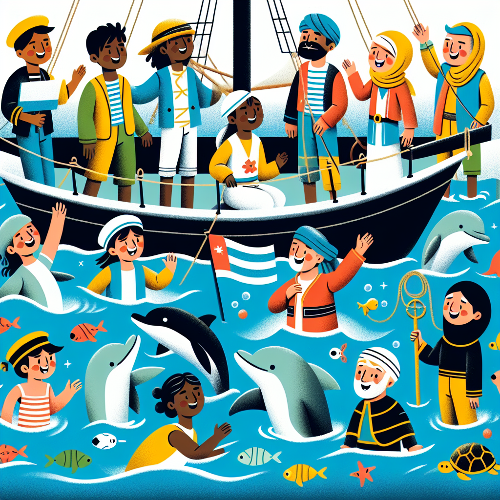 Ocean Adventure Voyage Painting By Diamonds Kit