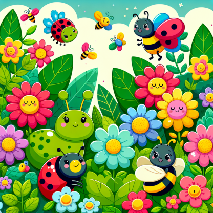 Friendly Garden Critters Paint By Diamonds