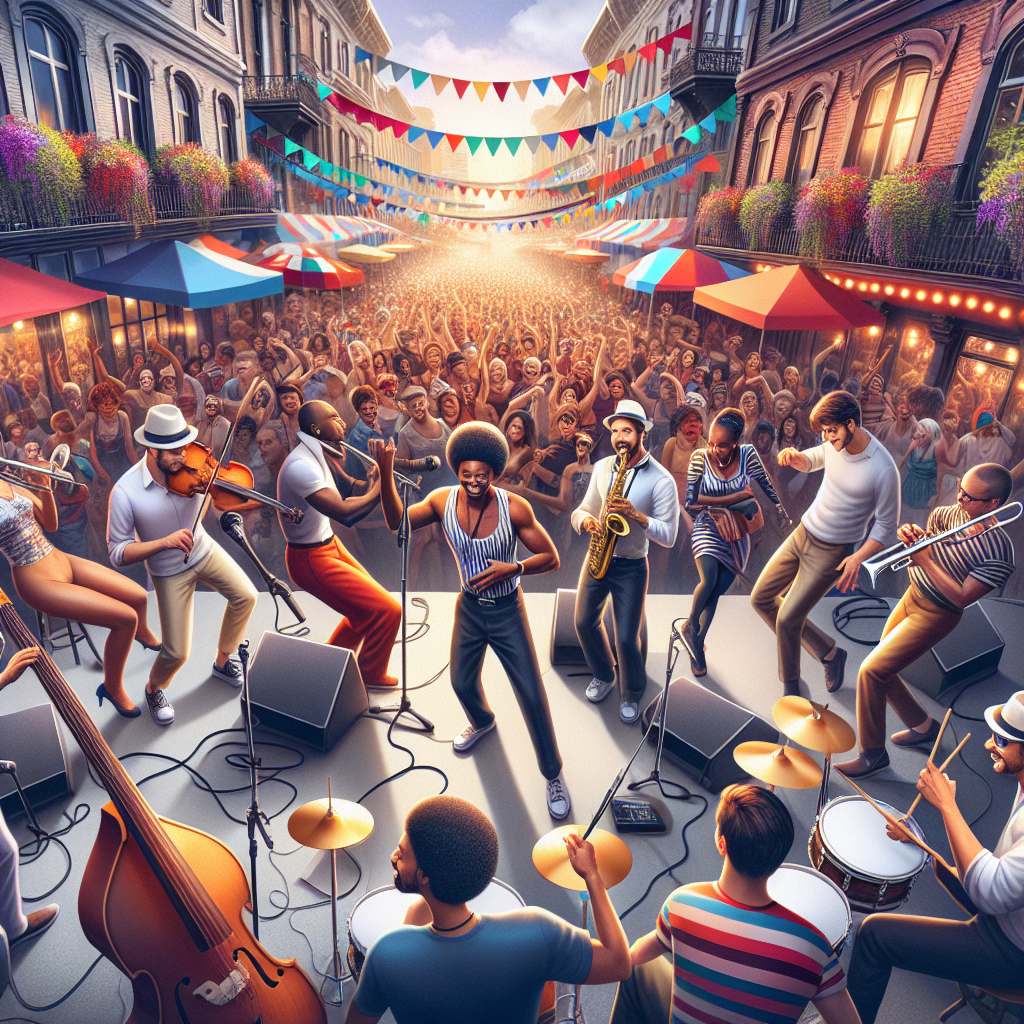 Montréal International Jazz Festival Diamond Painting