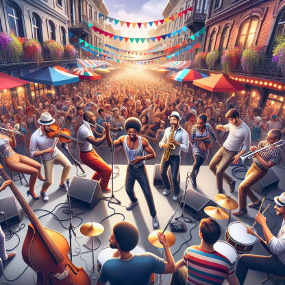 Montréal International Jazz Festival Diamond Painting