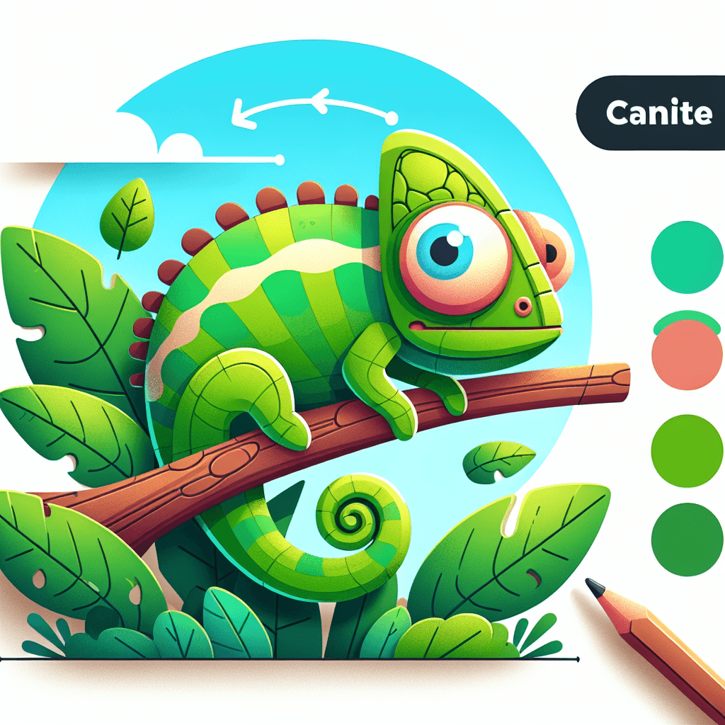 Cheerful Chameleon Charmer Diamonded Painting Kits