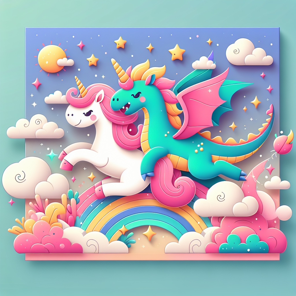 Dreamland Fantasy Ride Painting Diamond Kit