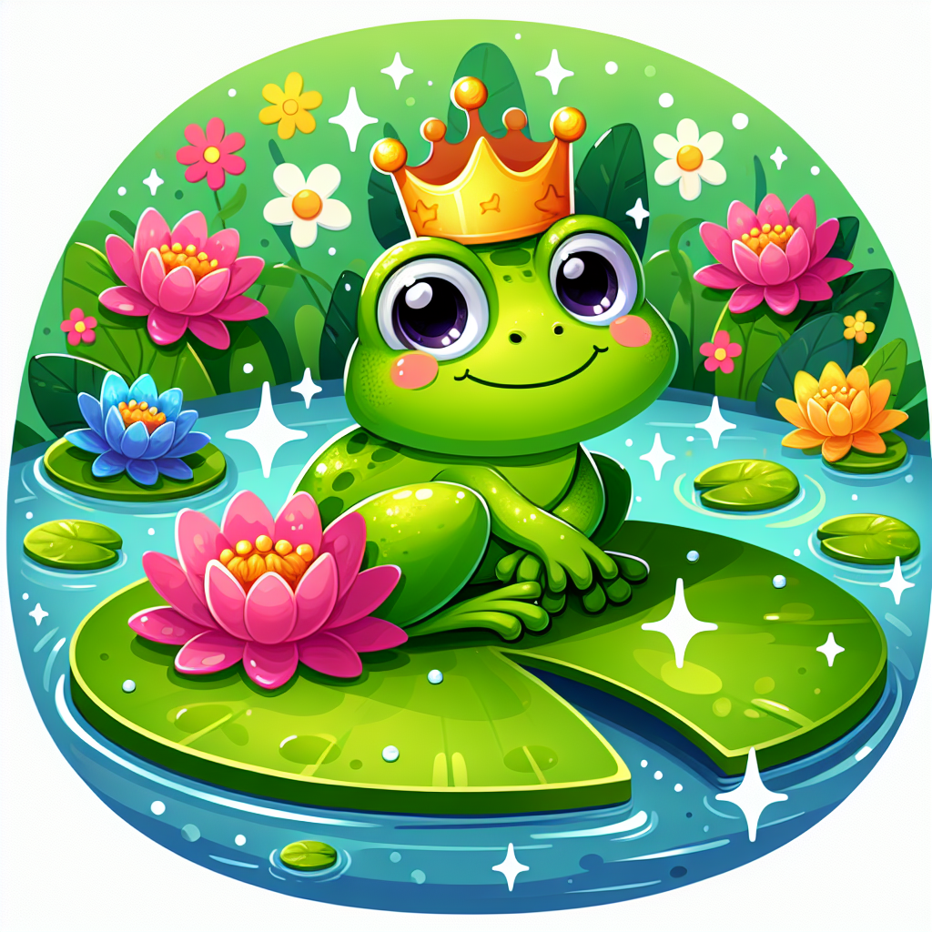 Whimsical Frog Paint By Diamonds