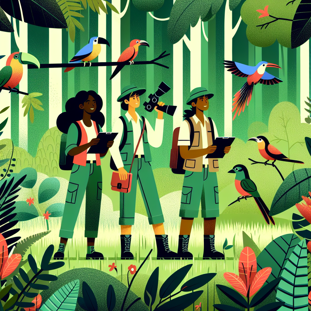 Rainforest Discovery Tour Painting Diamond Kit