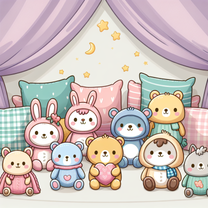 Cuddly Creature Comforts Paint By Diamond