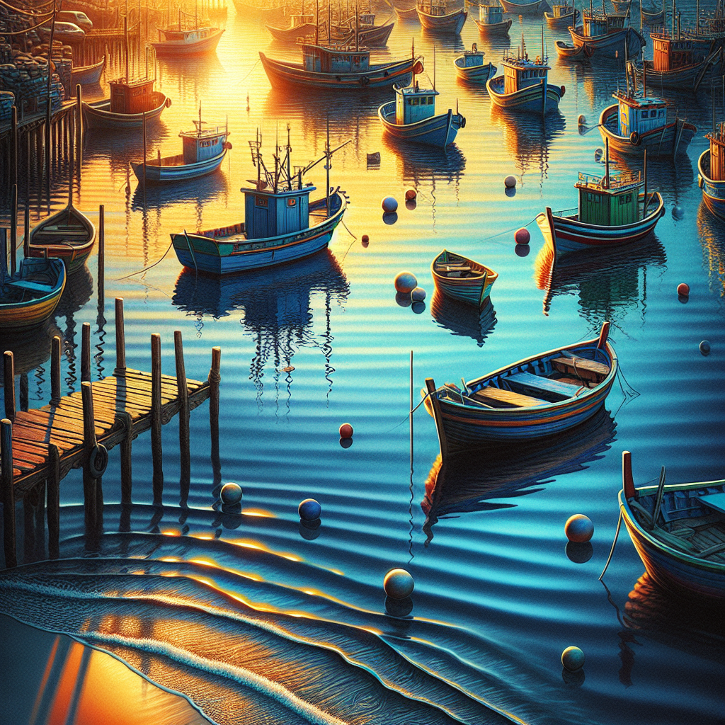 Nautical Harbor Views Paint By Diamond