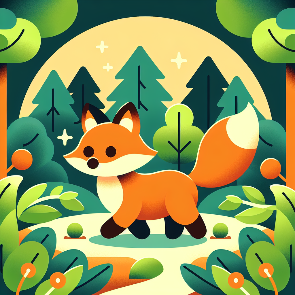 Friendly Fox's Forest Trail Paint By Diamonds Kits