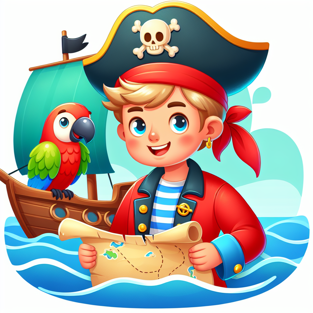 Brave Little Pirate's Voyage DIY Paint By Diamonds