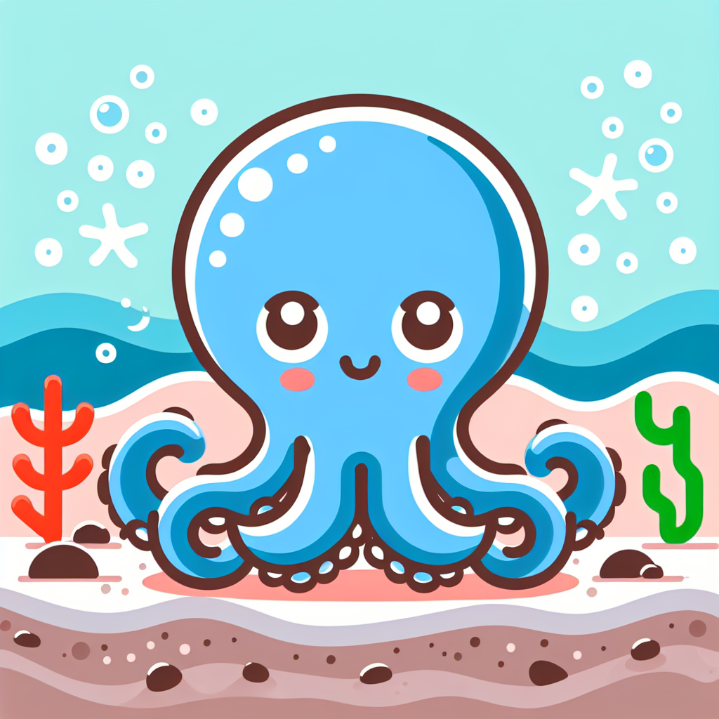 Octopus’s Ocean Quest Painting Diamond Kit
