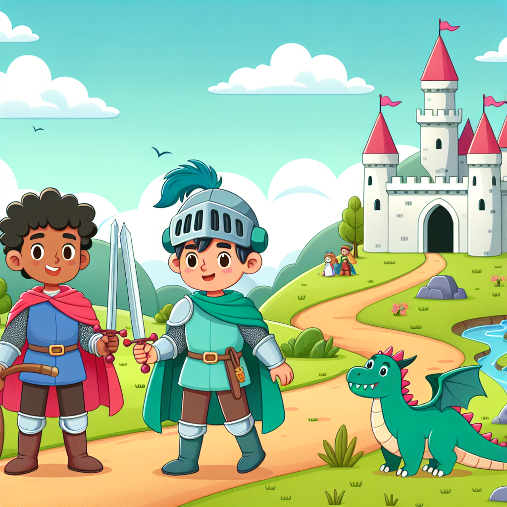 Knight's Adventure Paint By Diamonds Art