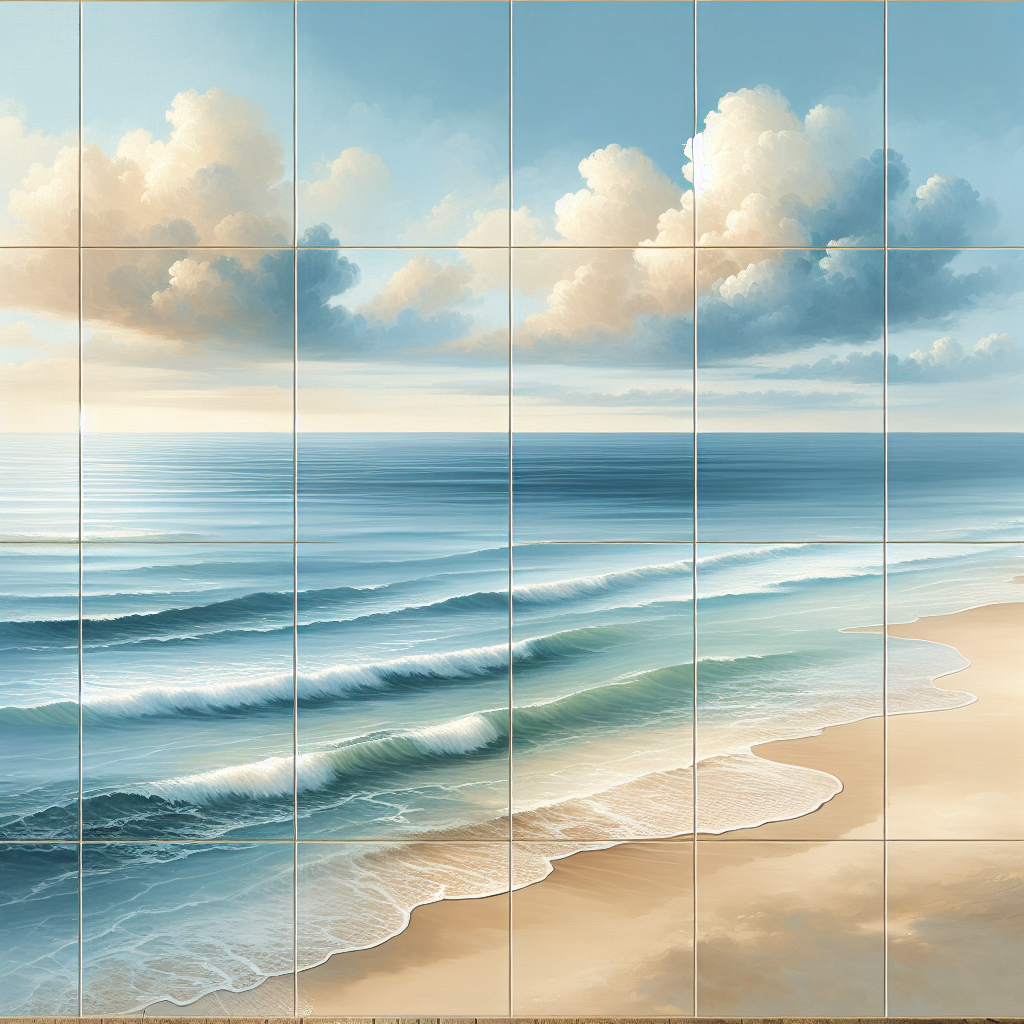 Calming Ocean Waves Paint By Diamonds Art