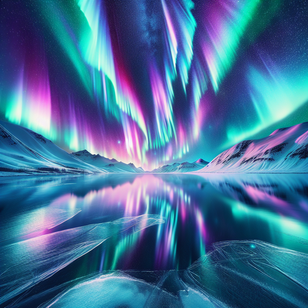 Dreamy Aurora Night Diamond Painting