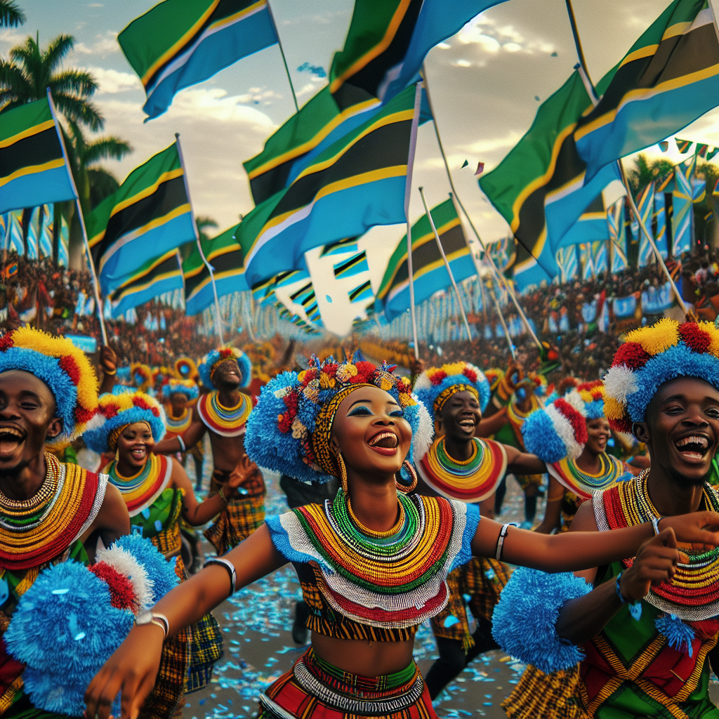 Tanzanian Independence Day Paint By Diamonds