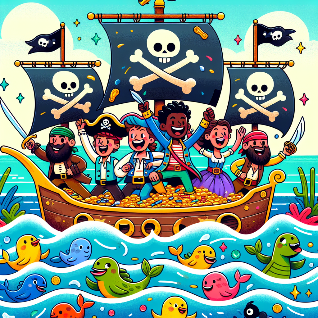 Adventurous Pirate Party Paint By Diamond