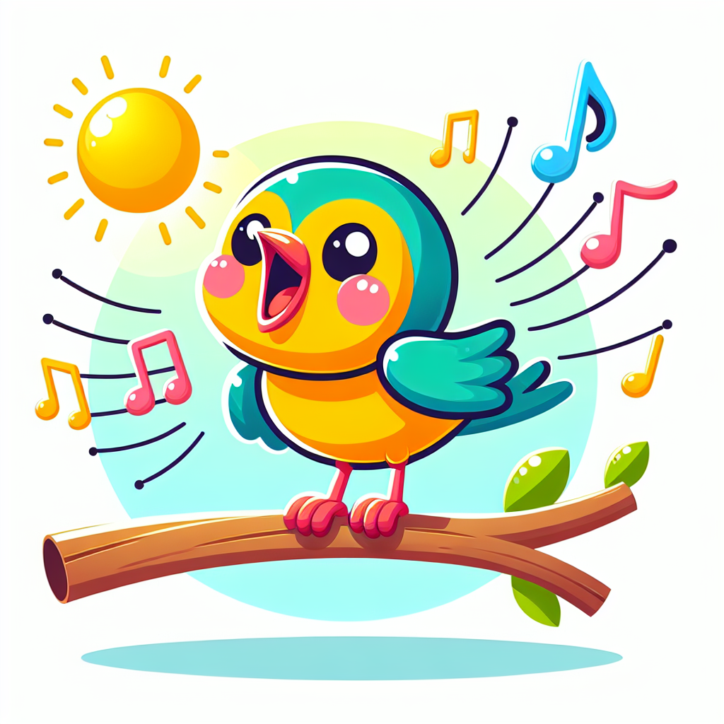Silly Singing Bird Diamond Painting