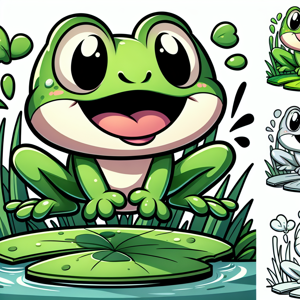 Jolly Frog Paint By Diamonds Kits