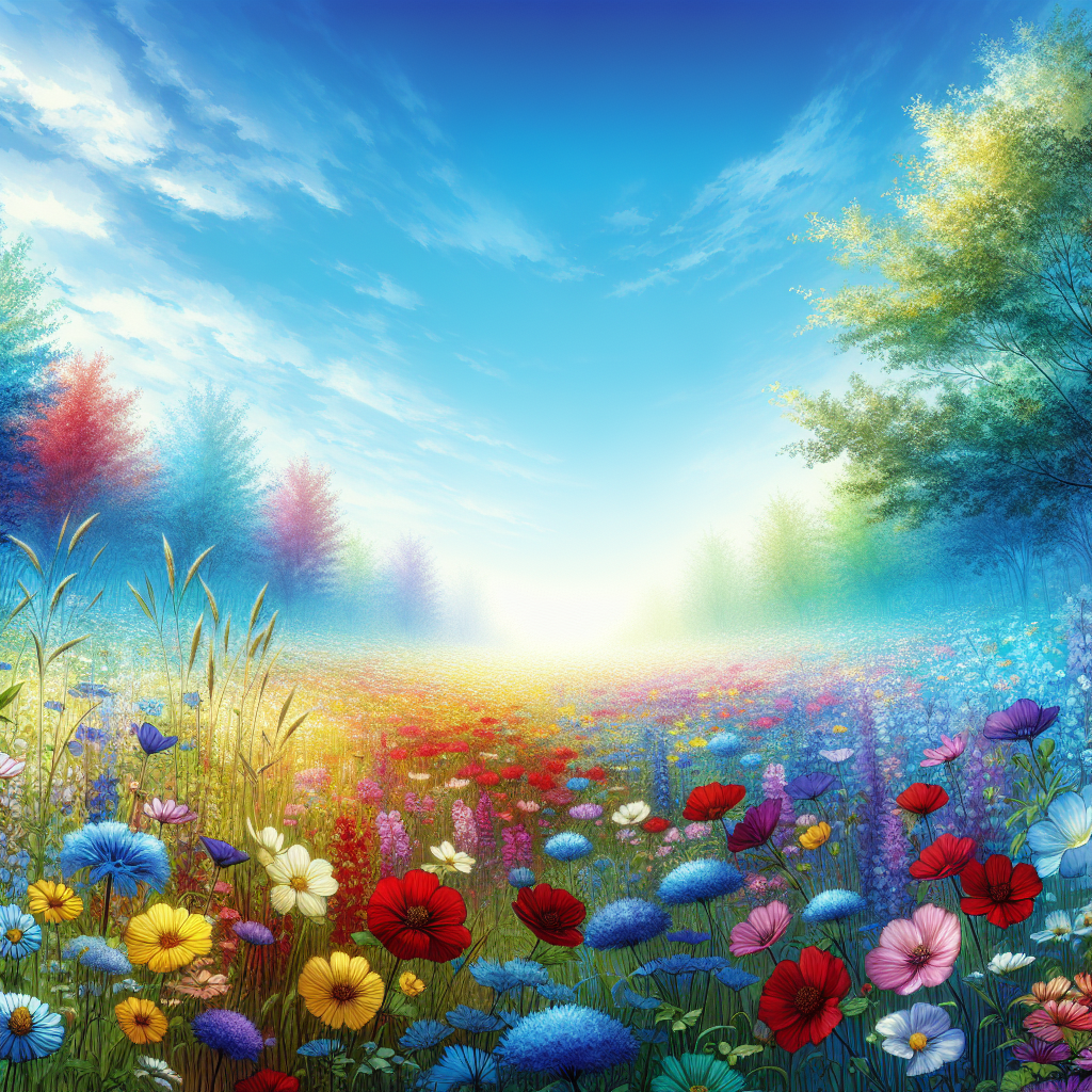 A Peaceful Meadow Escape Diamonded Painting Kits