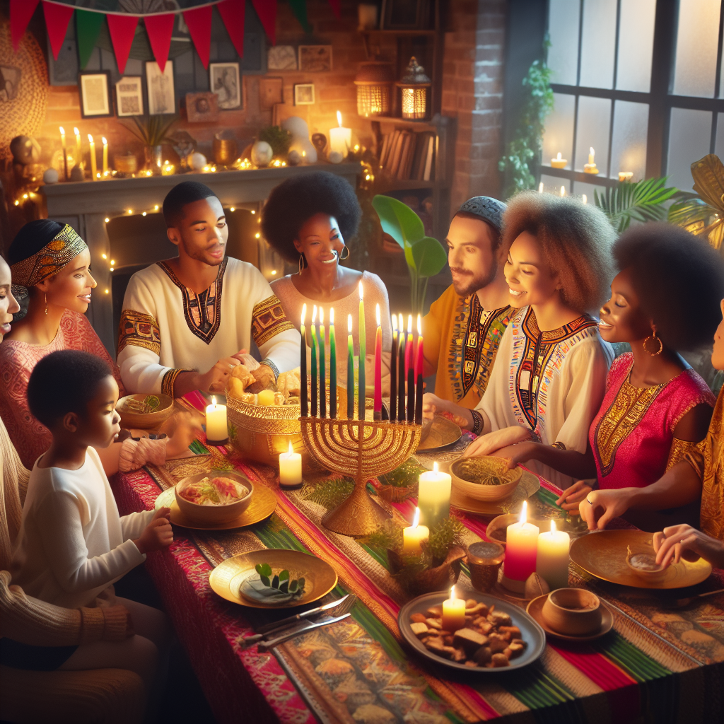 Kwanzaa Painting By Diamonds Kit