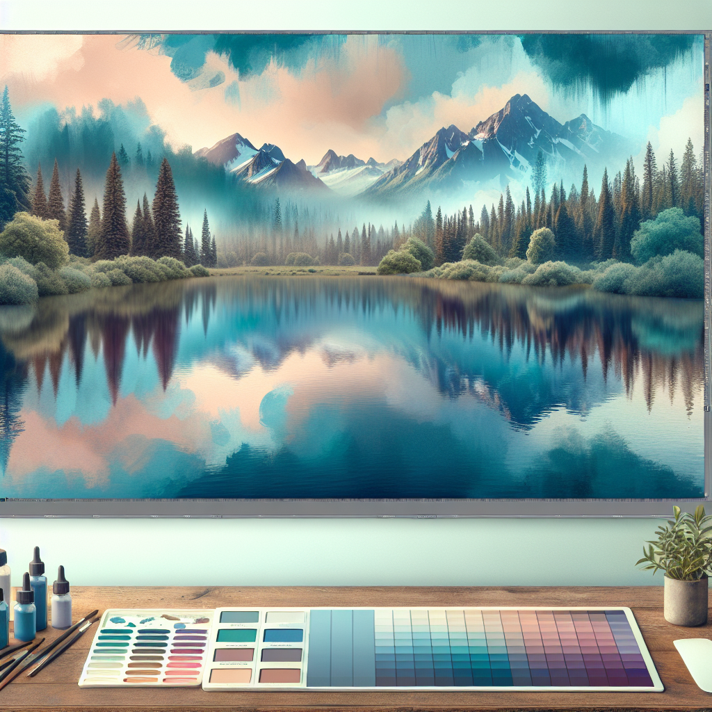 Peaceful Lake Retreat Paint By Diamond